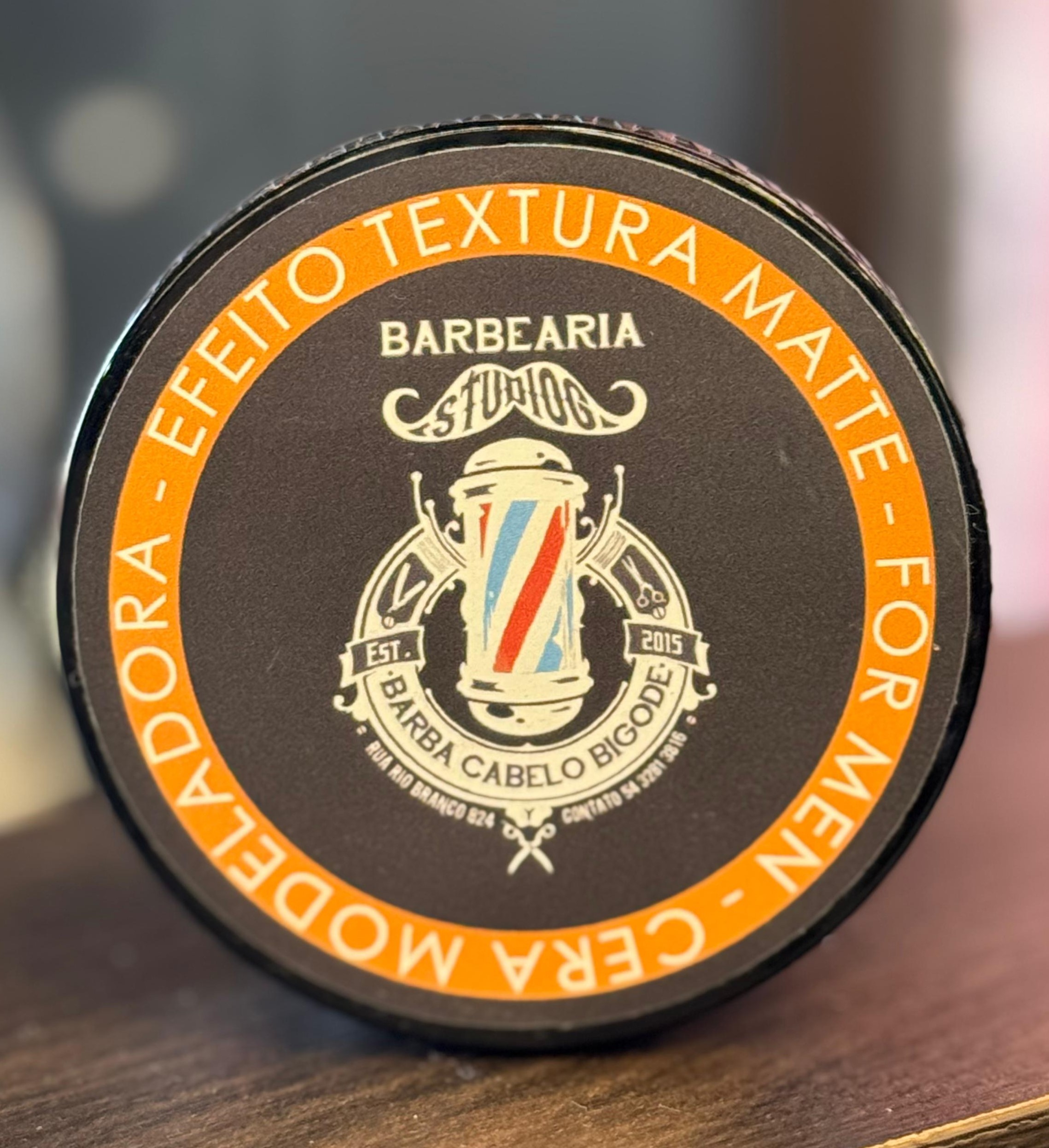 Pomada efeito Matte textura (fixação média)