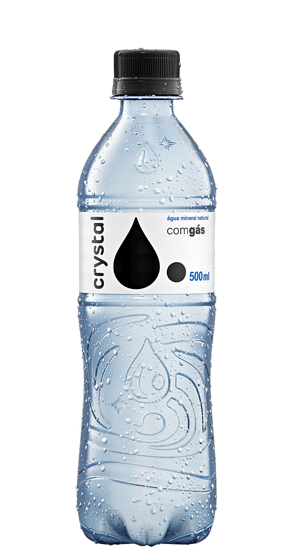Agua com  gas