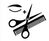1Corte de Cabelo + Sobrancelha 