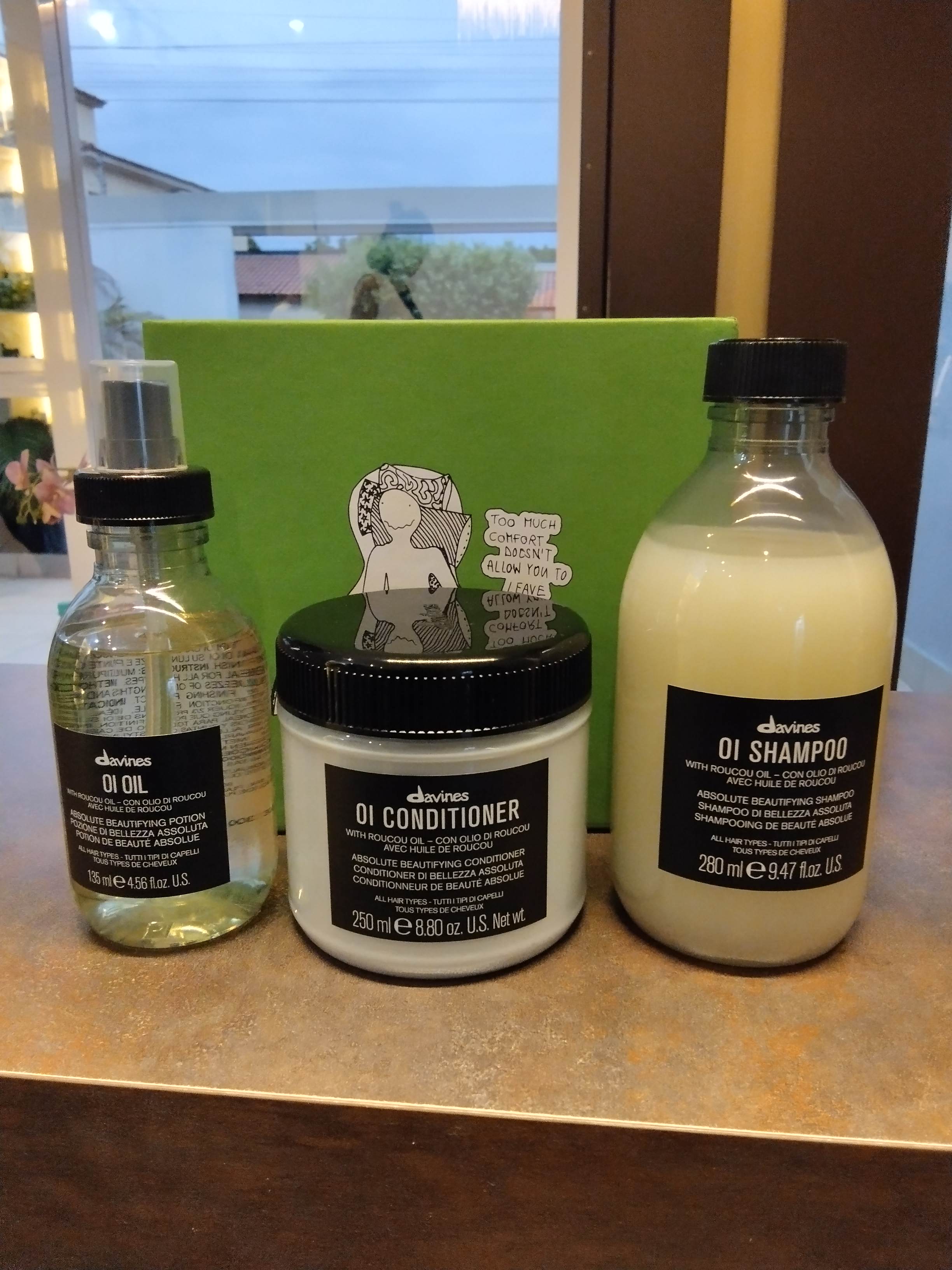 Kit Davines Oil Oi