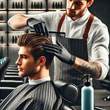 Escova progressiva (cabelo curto)